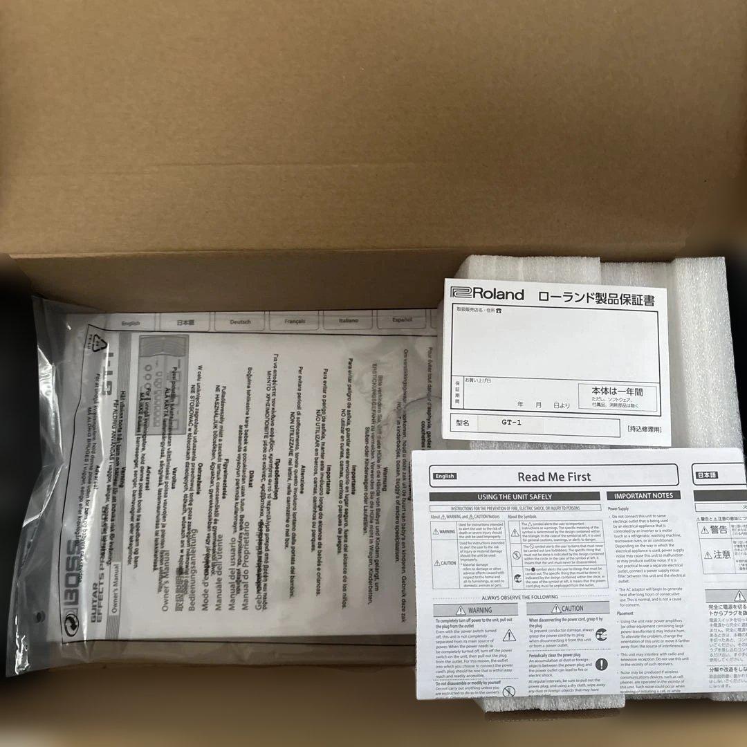 GT-1 ギターエフェクター　箱付き