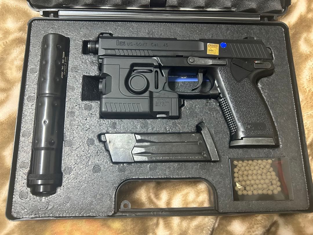 東京マルイ SOCOM MK23 影縫カスタム　ホルスター付き