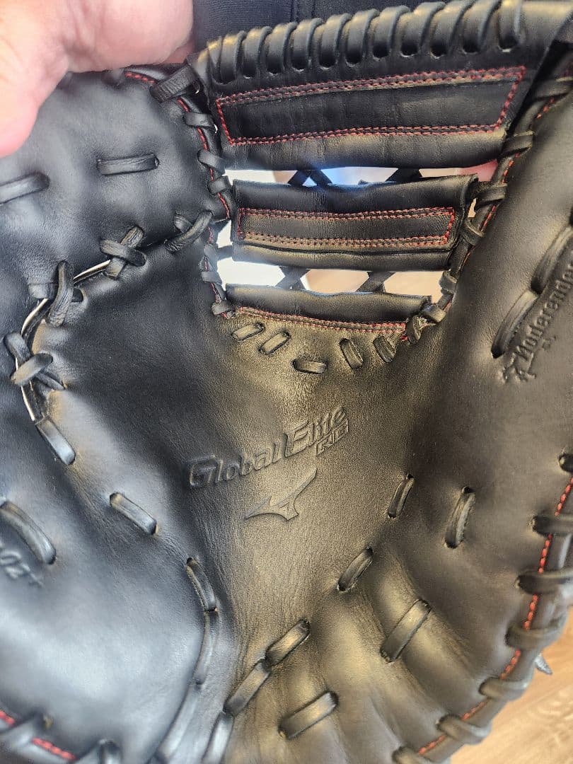 ミズノ Global Elite 少年 軟式 黒 左投げ ファーストミット