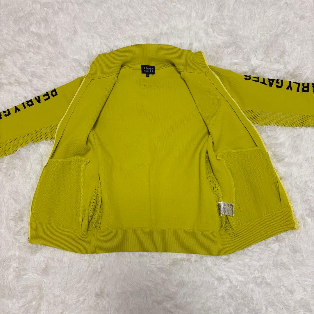 【美品】PEARLY GATES パーリーゲイツ　ニットジップジャケット0ゴルフ