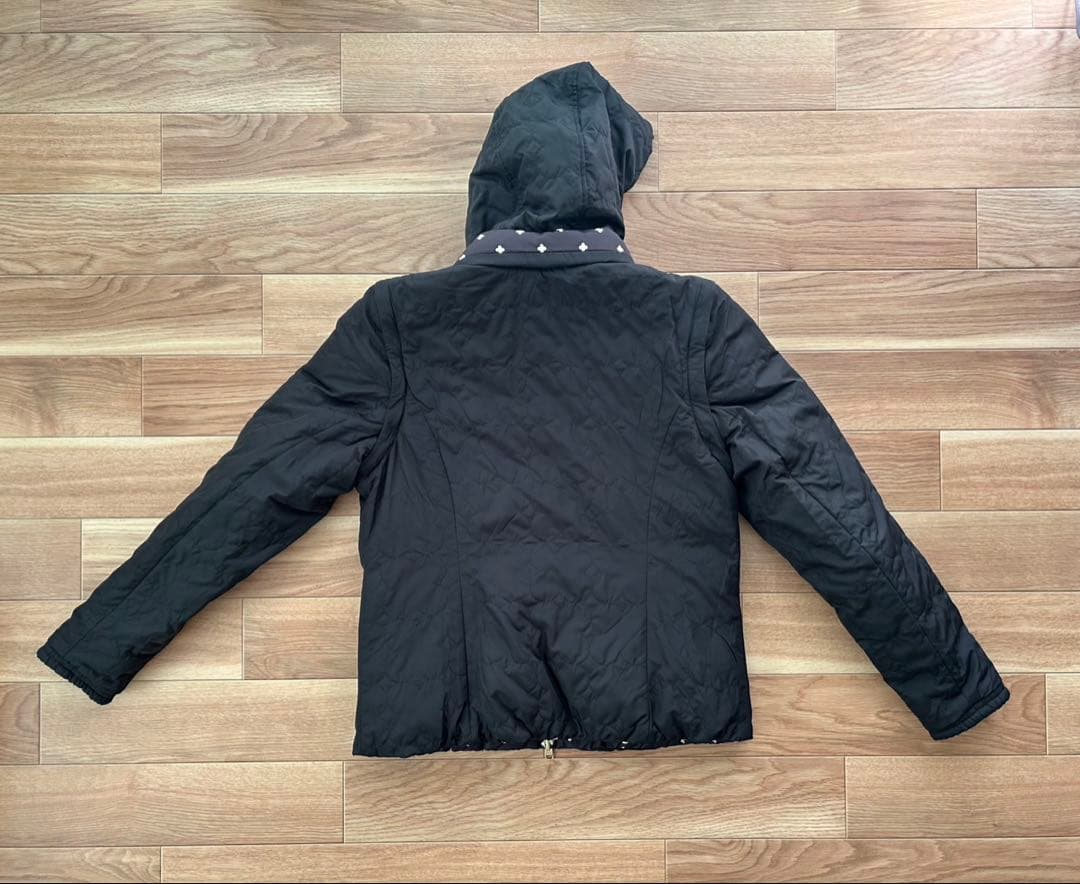 Callaway レディースダウンジャケット ブラック　リバーシブル　美品