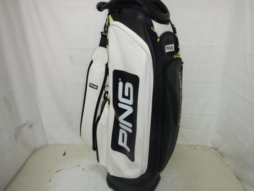PING★ピン★9.0型★軽量★良品★カート(WH×BK)