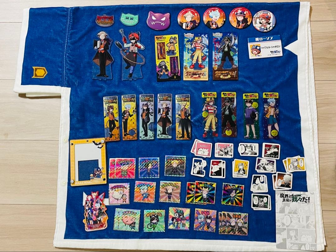 魔界の主役は我々だ！　アクスタ　缶バッチ　ステッカー　ブロマイド　キーホルダー