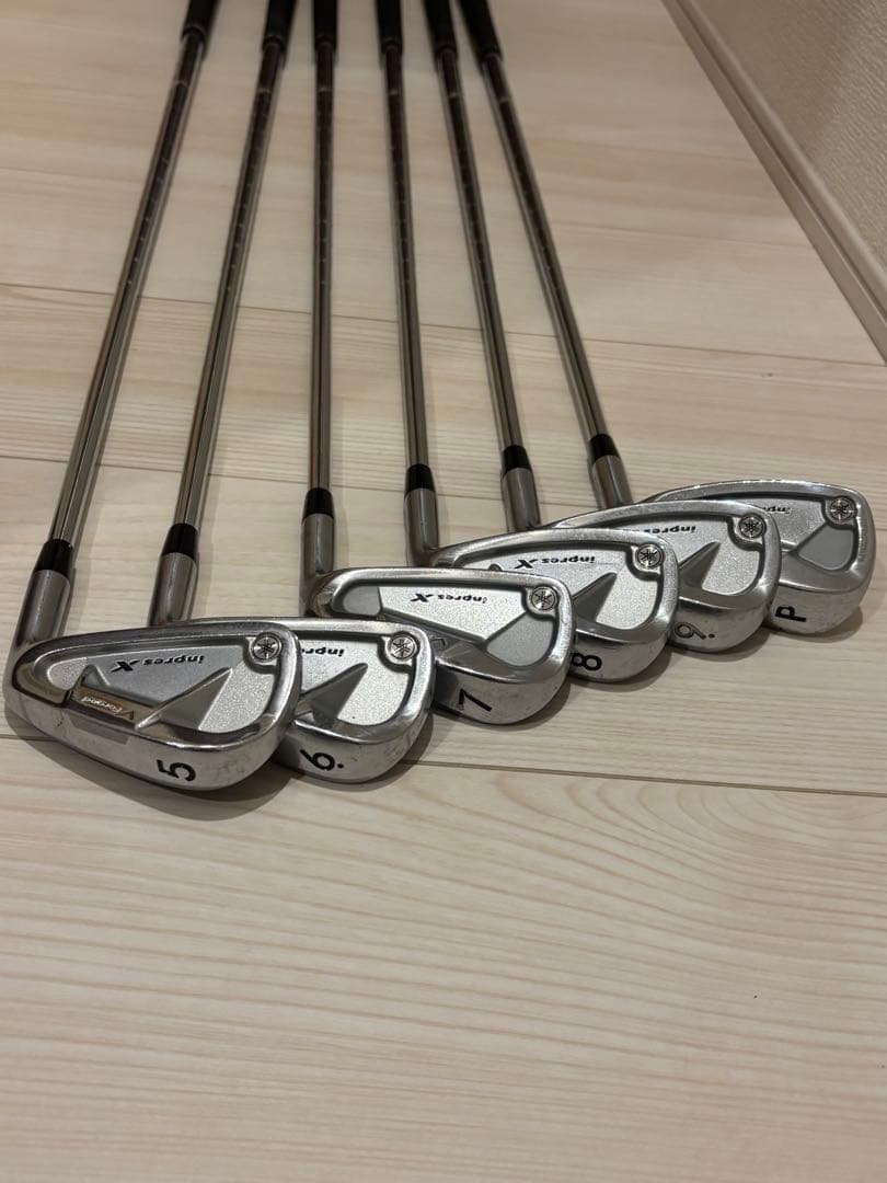 ヤマハ inpres X V Forged 5番~P アイアンセット