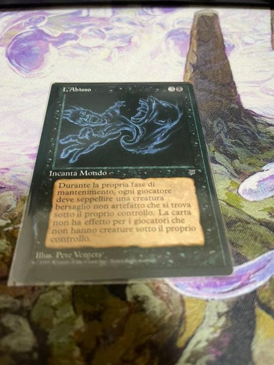 【レジェンド】 The Abyss 【イタリア語】【黒枠】【美品】