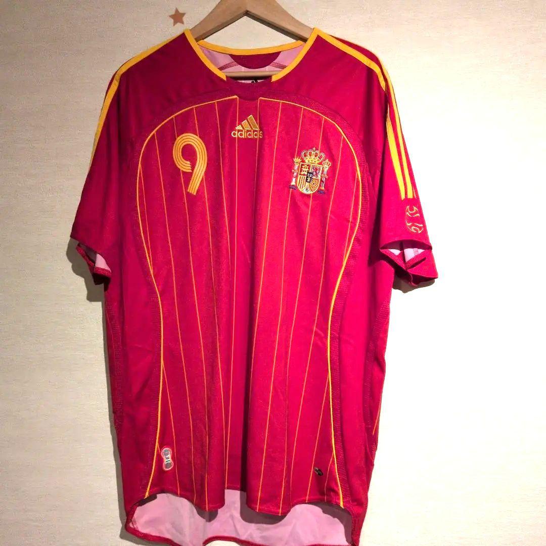 サッカー スペイン代表 2006 ホーム ユニフォーム 2XOサイズ