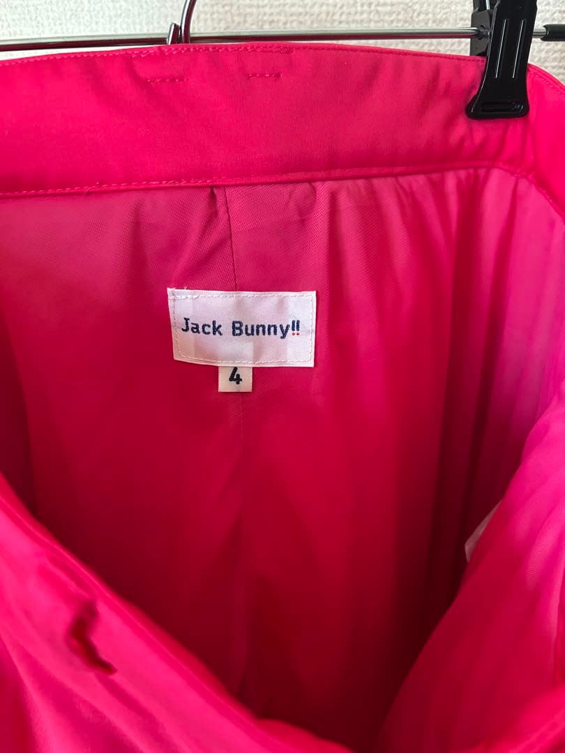 Jack Bunny!! ゴルフパンツ サイズ4 ピンク冬あったか