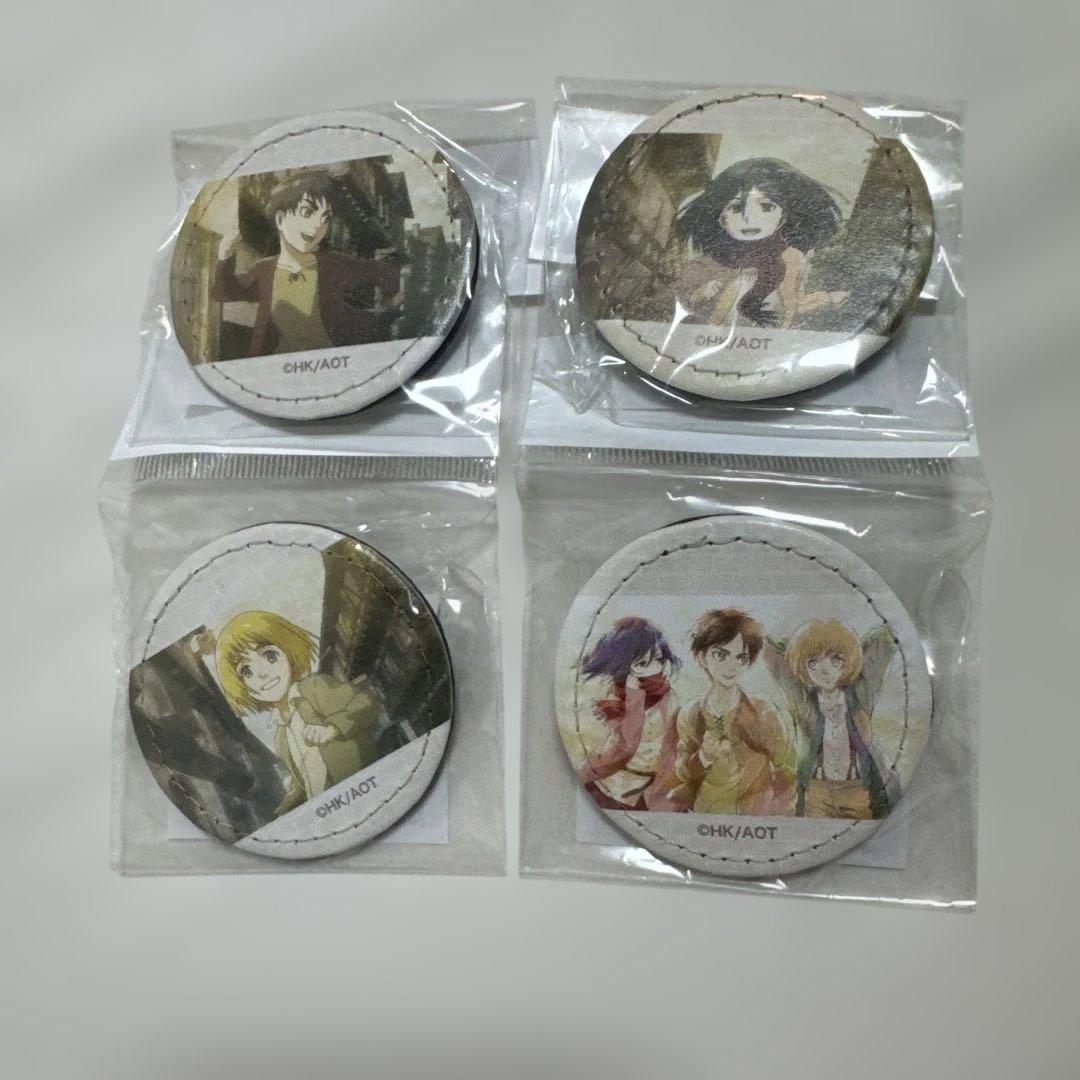 進撃の巨人 レザーバッジ まとめ売り