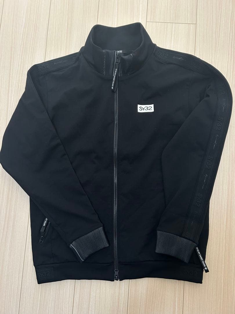 【美品】SY32 GOLF ドライストレッチジャケット 黒 Lサイズ