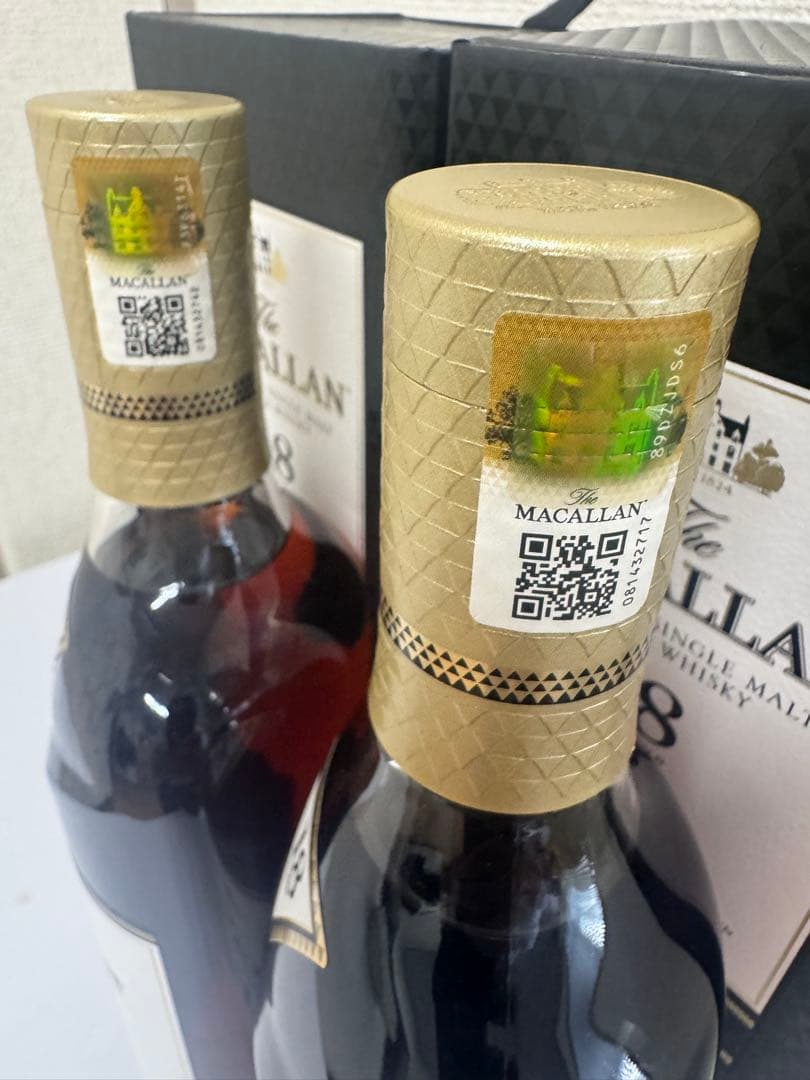 サントリー　ザ・マッカラン18年　700ミリ　２本