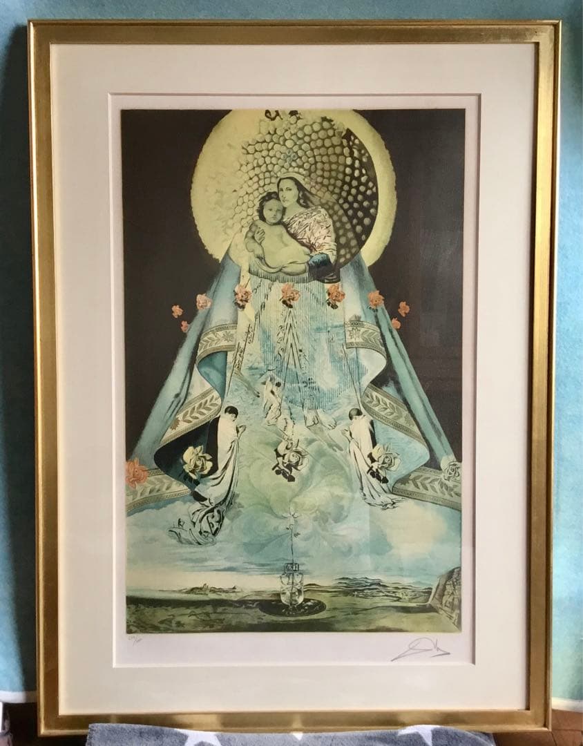 値下げ3サルバドール・ダリ　グアダルーペの聖母マリア　279／300