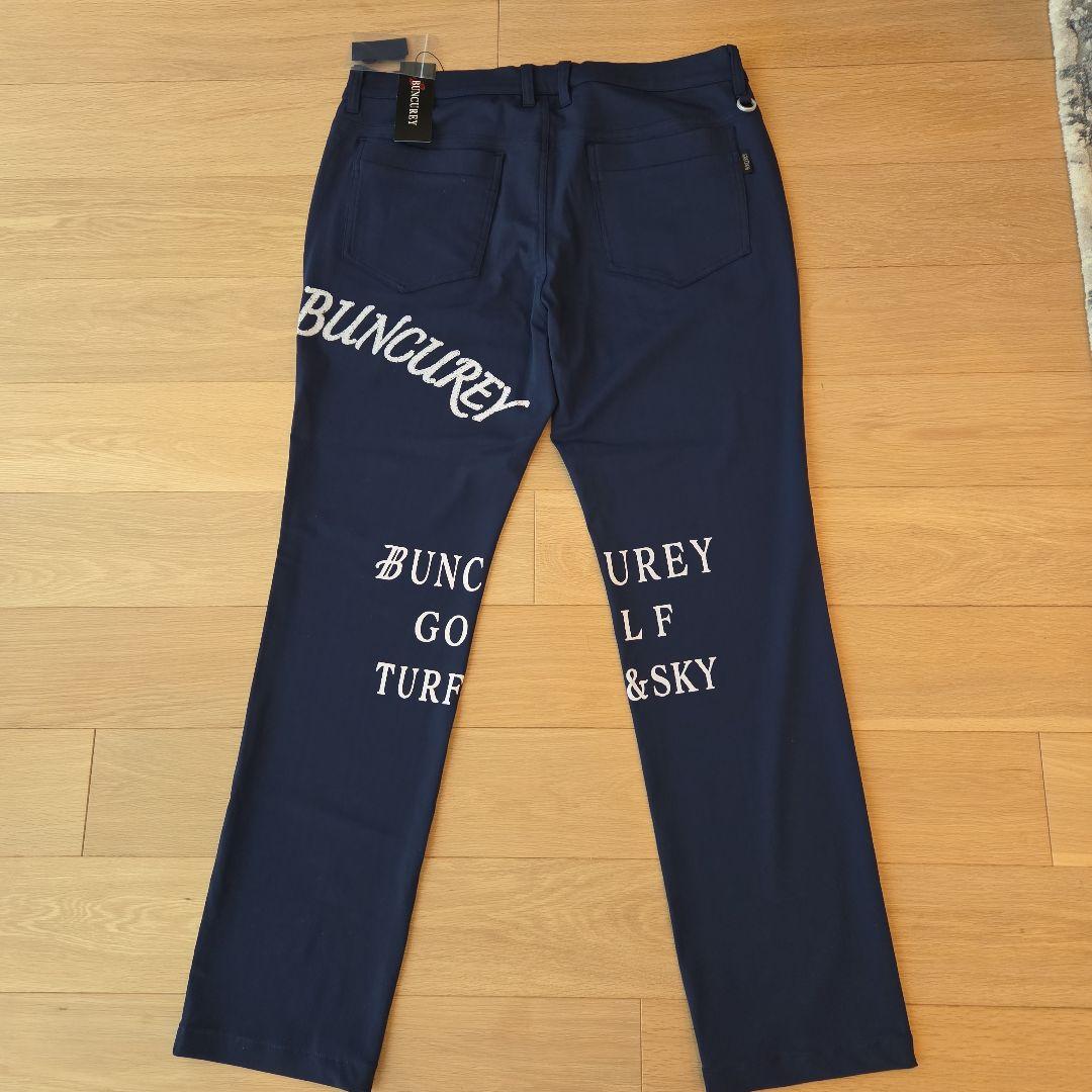 【新品未使用】【ゴルフパンツ】【メンズ】BUNCUREY ネイビー サイズ6