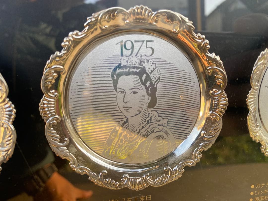 Panasonic national カラーテレビ 30周年記念 コースター 額