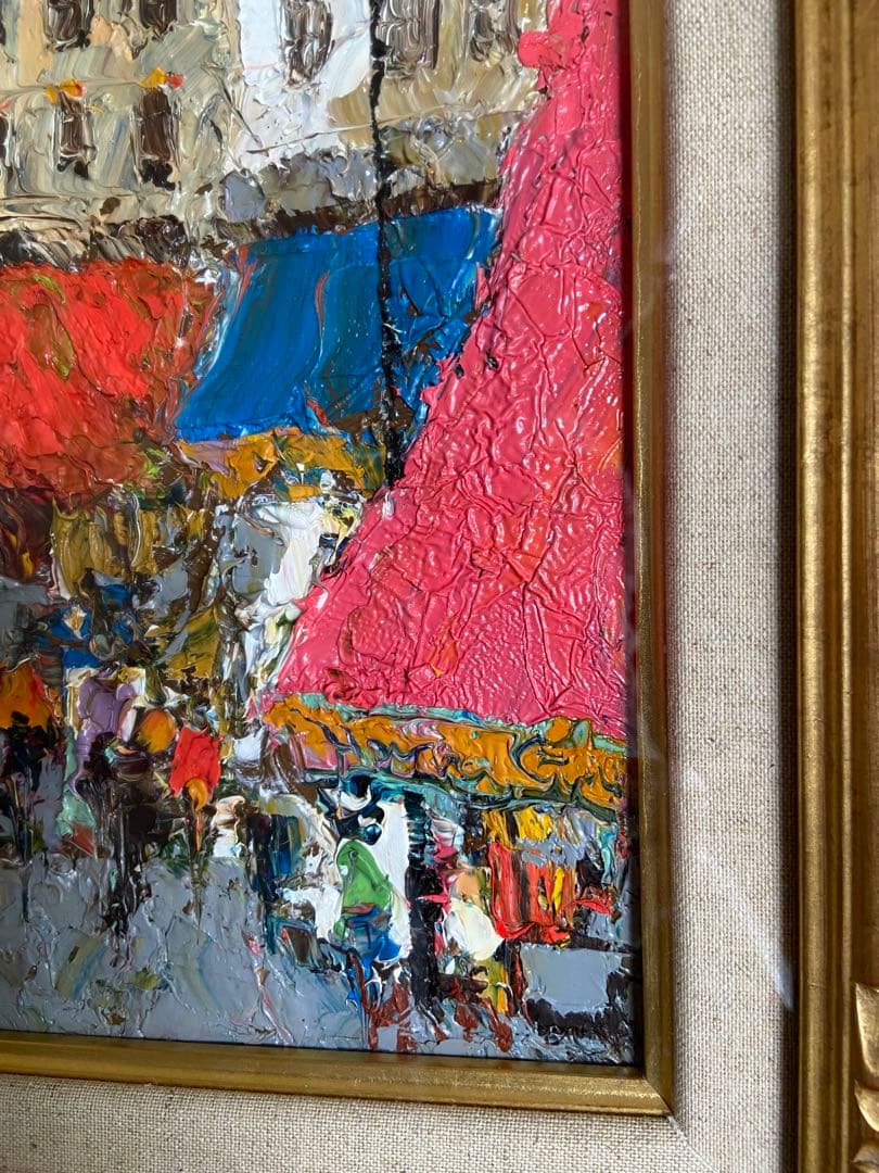 渡部ひでき　パリの街角