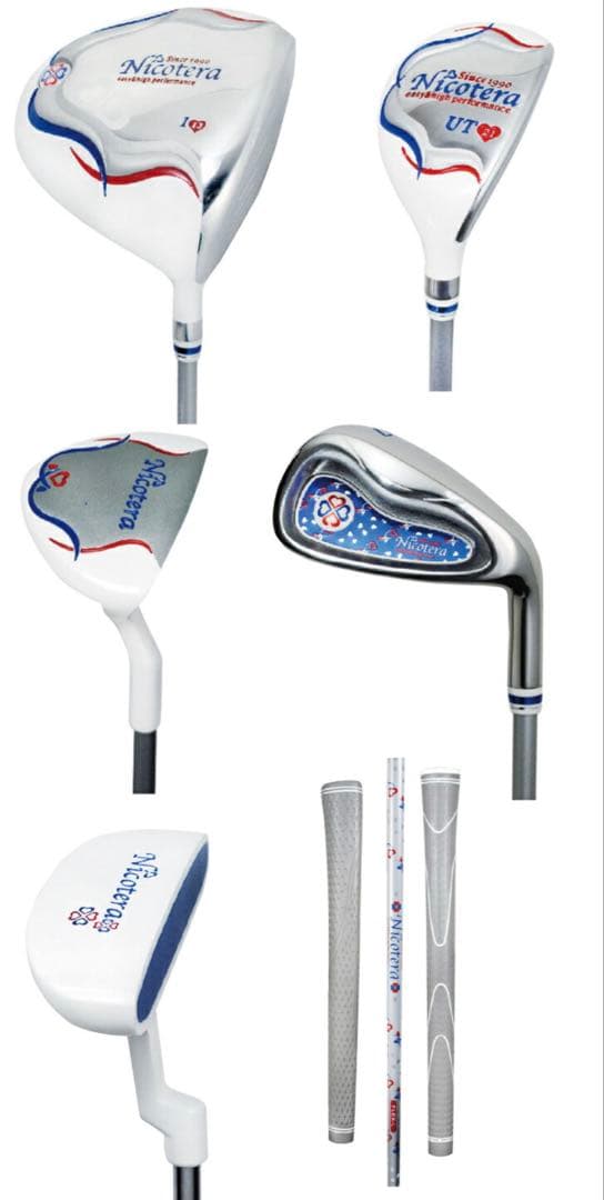 Nicotera ニコテラ レディース ゴルフクラブセット キャディバッグ付