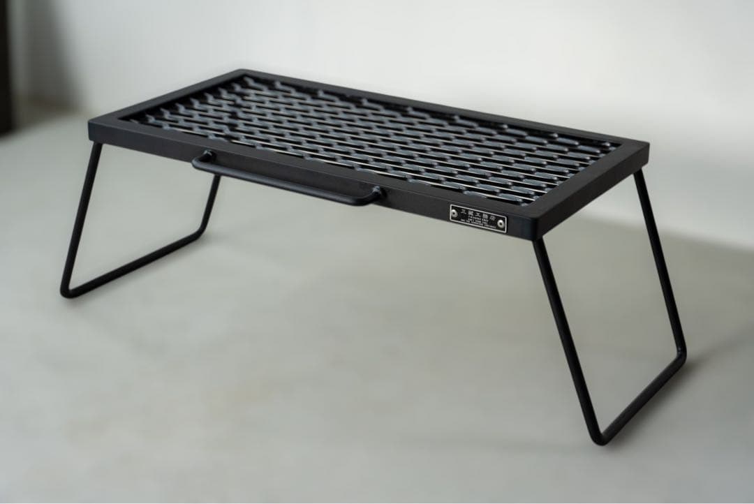 新品　未使用　サンゾー工務店 アイアンテーブルmini 専用収納ケース　セット