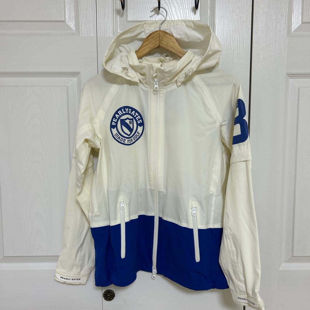 PEARLY GATES 2wayレインウェア半袖にする事も可能
