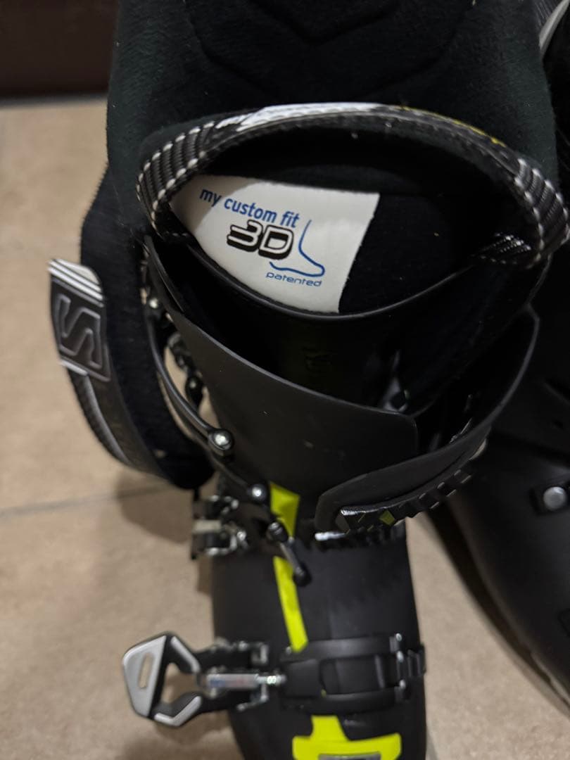 Salomon スキー ブーツ(男性用) 黒/黄