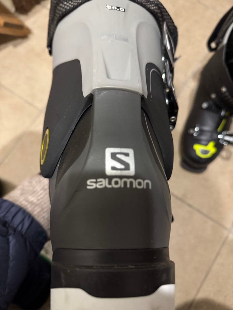 Salomon スキー ブーツ(男性用) 黒/黄