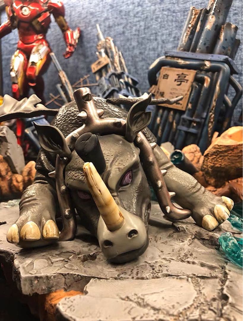 NARUTO ナルト 自来也 ガレージキット ガレキ スタチュー⑧