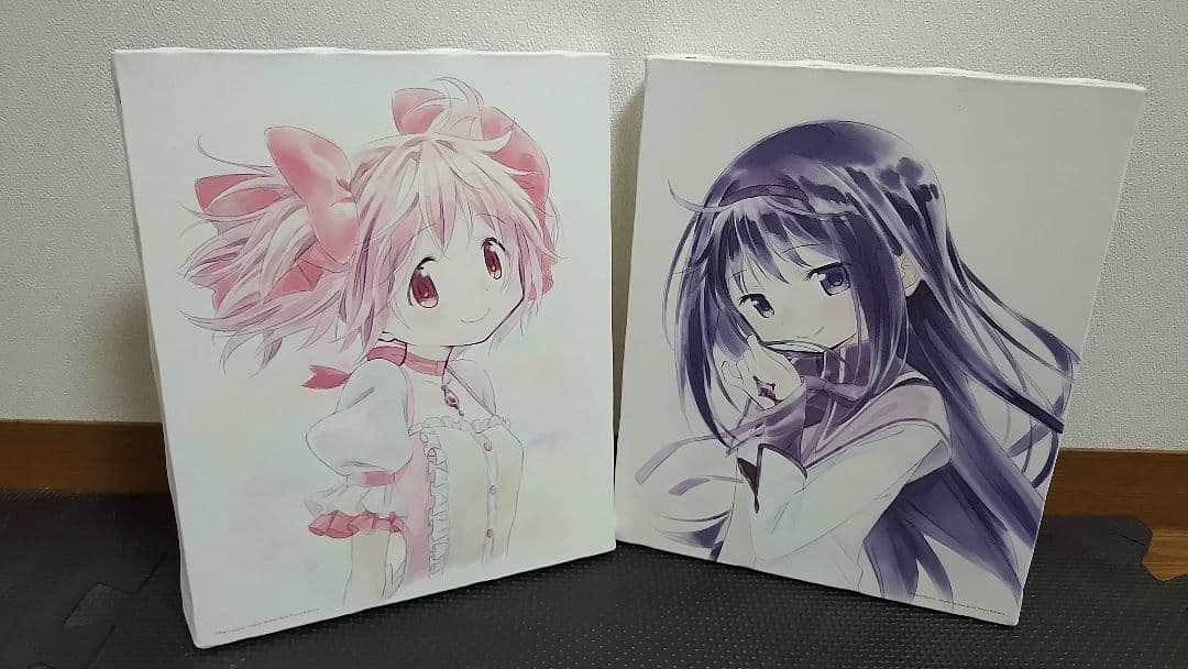 まどかとほむら キャンバスアート