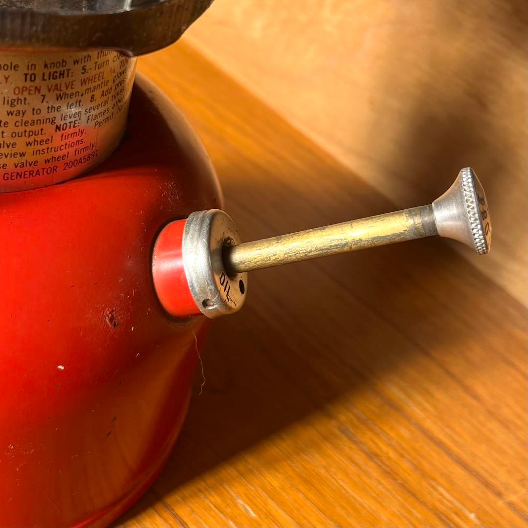 Coleman レッドガソリンランタン 1978年製