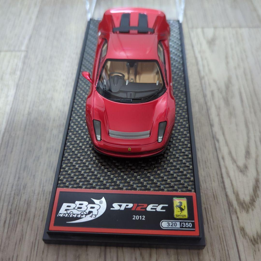 PBR SP12EC 2012 赤 1/43✨限定品350台のうちの320番目✨
