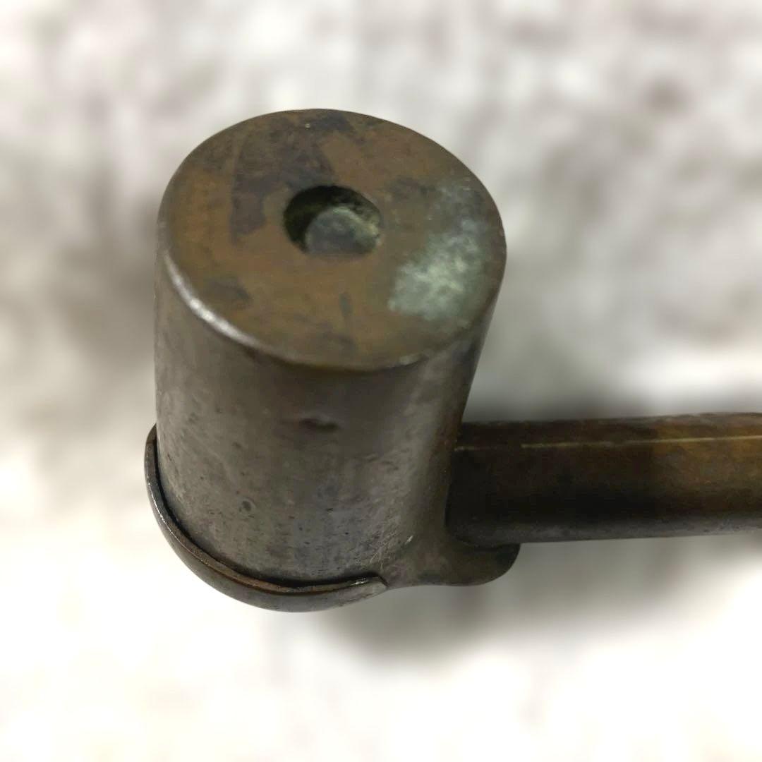 G-9 矢立　2個組　銅製　和文具　古道具　書道具　アンティーク　美術品　工芸品