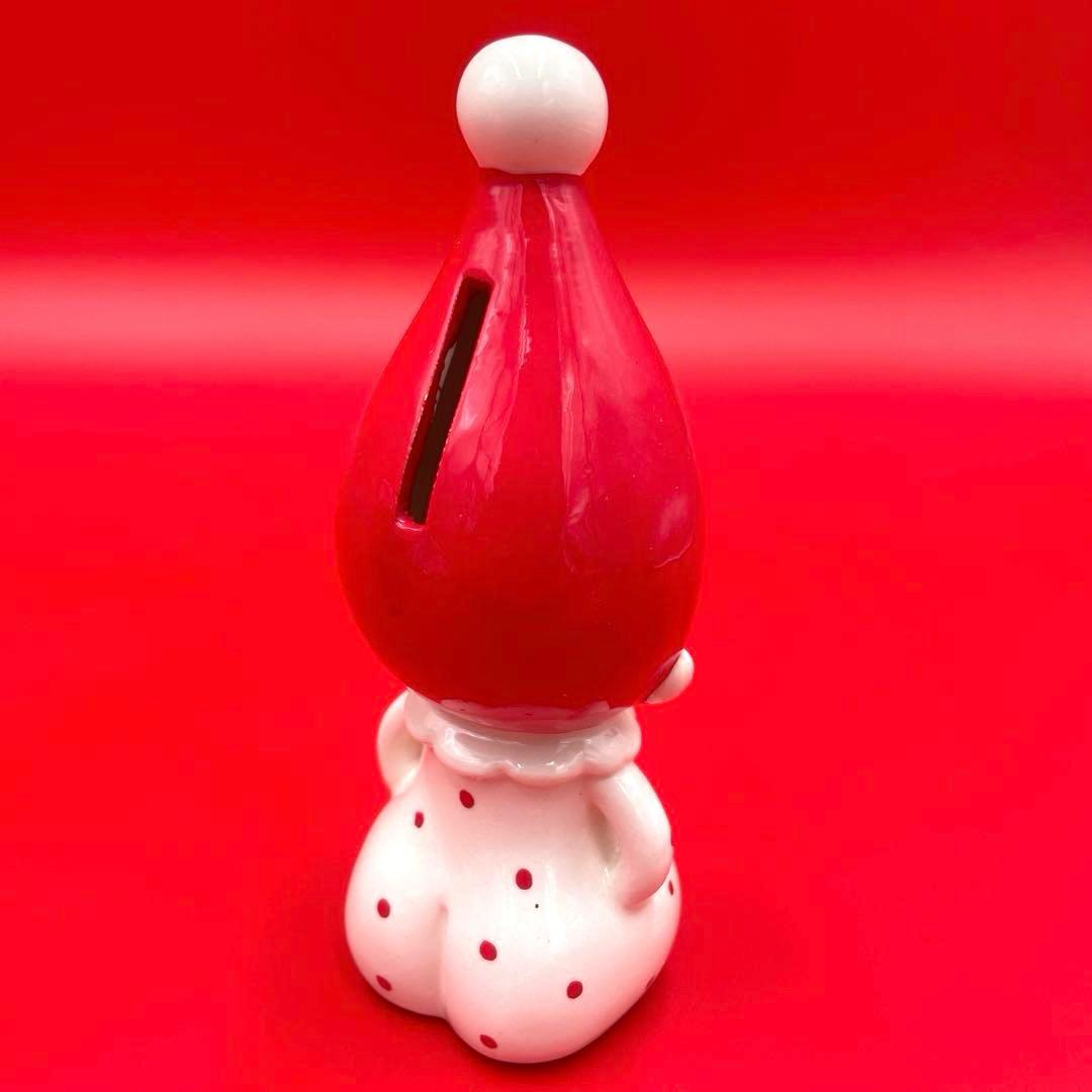 希少　箱付き　内藤ルネ　ピエロ　陶器製　置物　貯金箱　昭和　レトロ