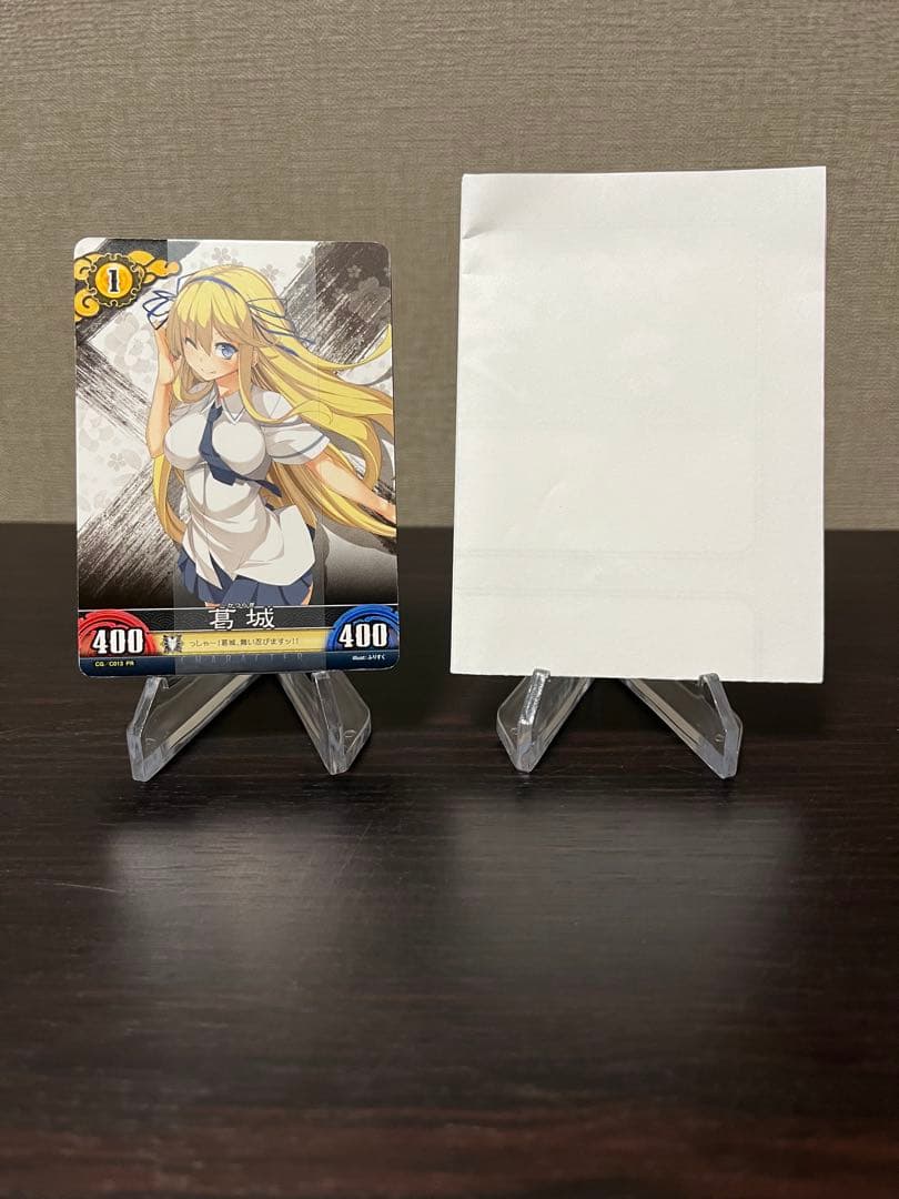 閃乱カグラ　 TCG アンリミテッドヴァーサス　ハーフデッキ　未使用