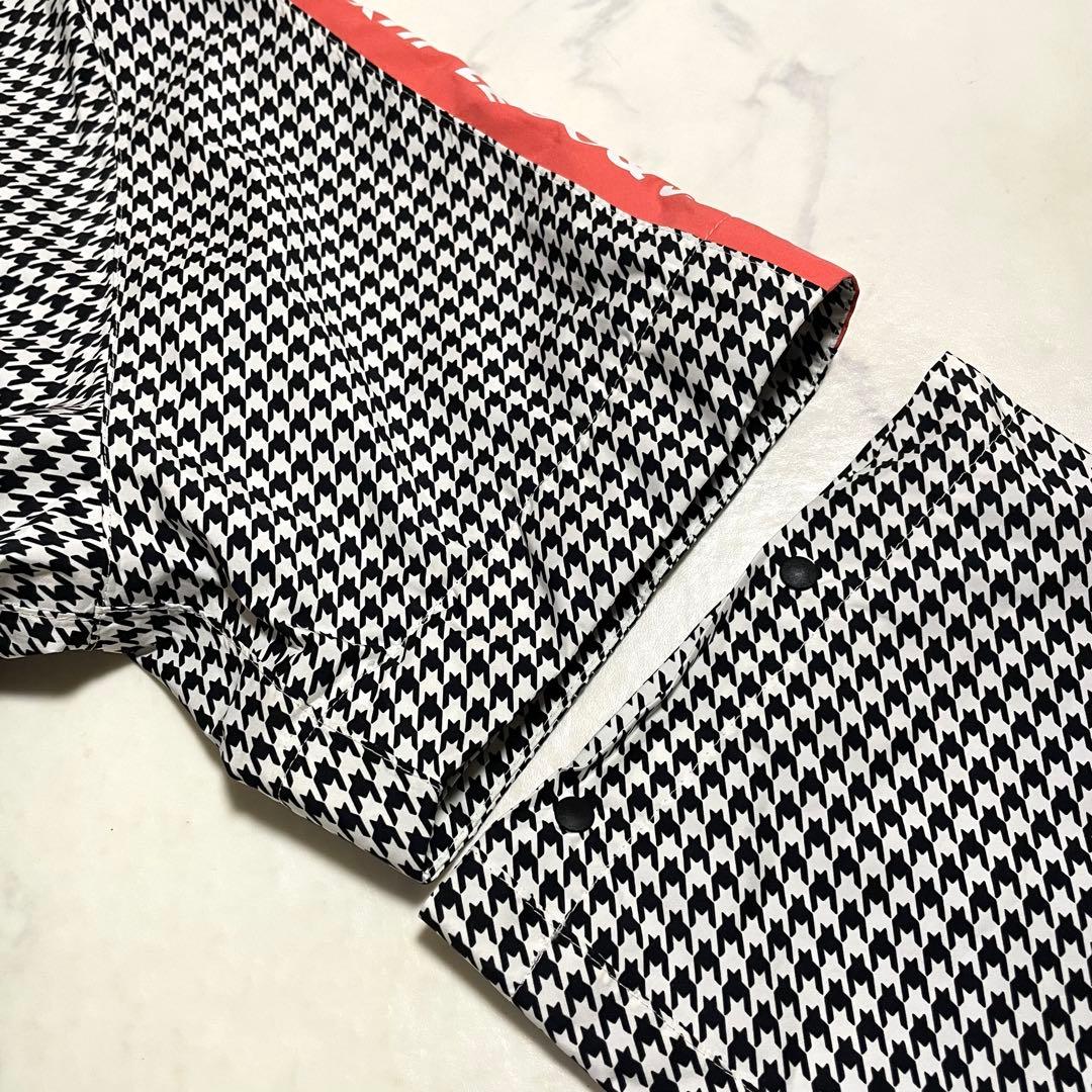 極美品♪ ルコックスポルティフ ゴルフ レインウェア ワンピース 千鳥格子 L