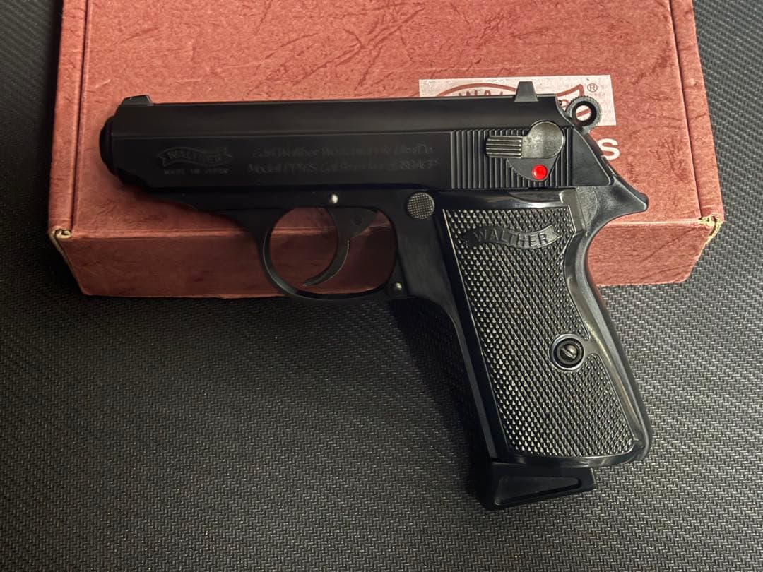 【マルゼン】 ワルサーPPK/S ブラックモデル