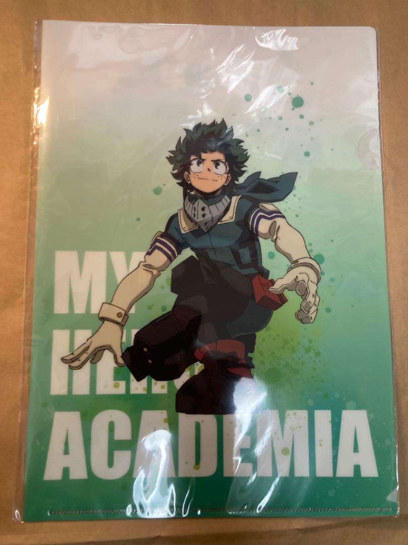 ヒロアカ　クリアファイル　緑谷　ライジング　僕のヒーローアカデミア