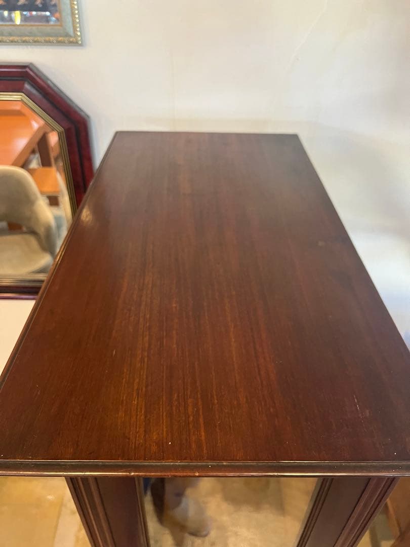 イギリス　アンティークキャビネット　1900年代（推定）