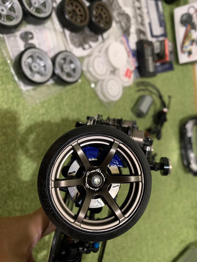 アンツ　8/1 12:00まで★TT-01 カーボンシャーシ&MRCコンバ