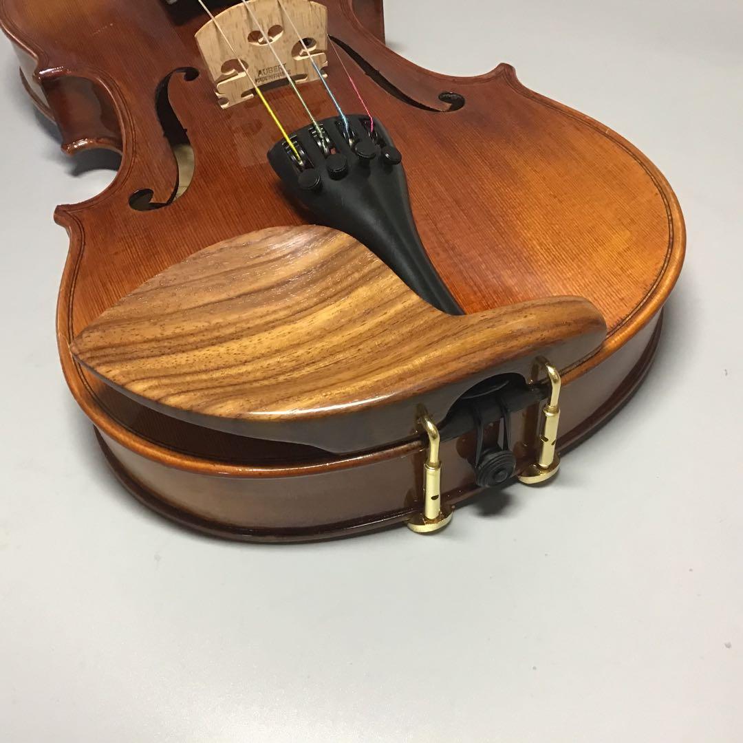 バイオリン顎当て　アクセサリー　貴重品インドローズウッドガルネリ