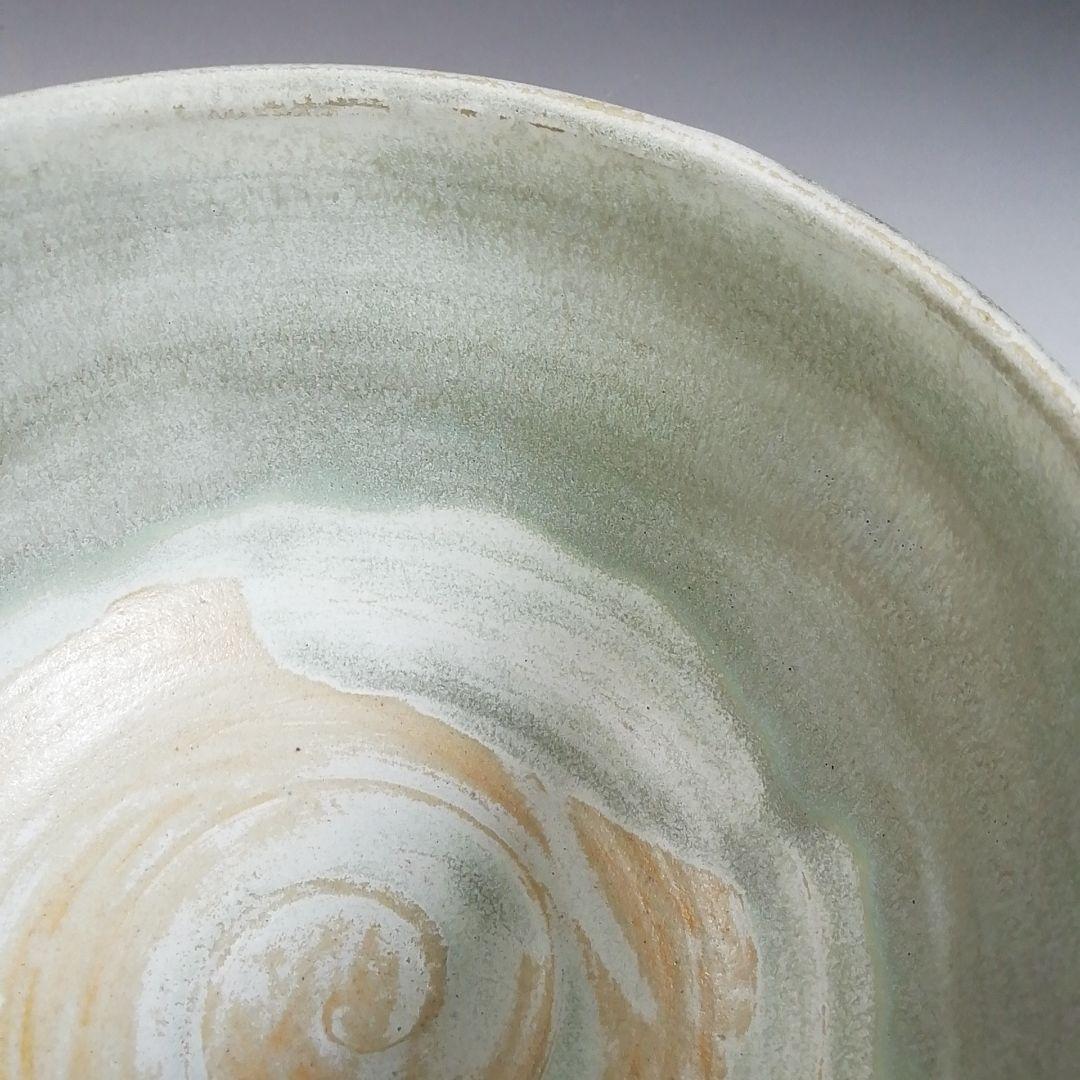 Ｔ７０５　茶碗　『象牙色釉　茶碗』『九谷焼』『伊豆蔵寿郎 造』共箱　抹茶碗　茶道