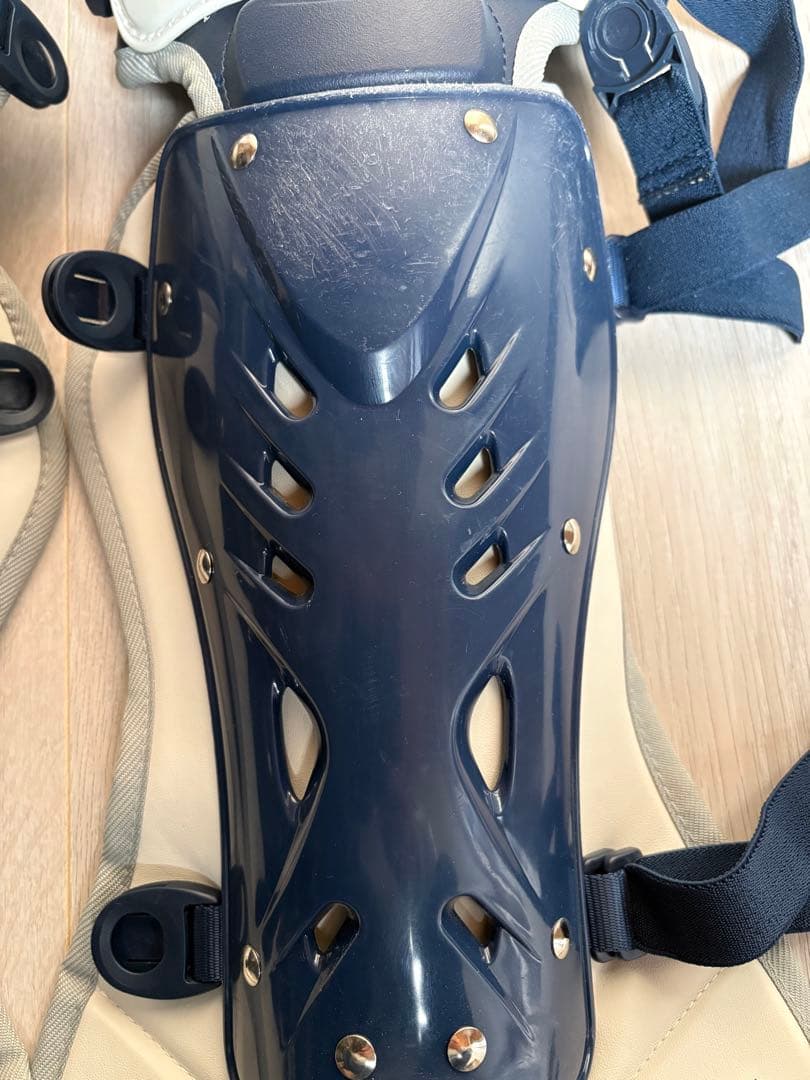 ミズノ　ソフトボール　キャッチャー防具　プロテクター　レガース　セット