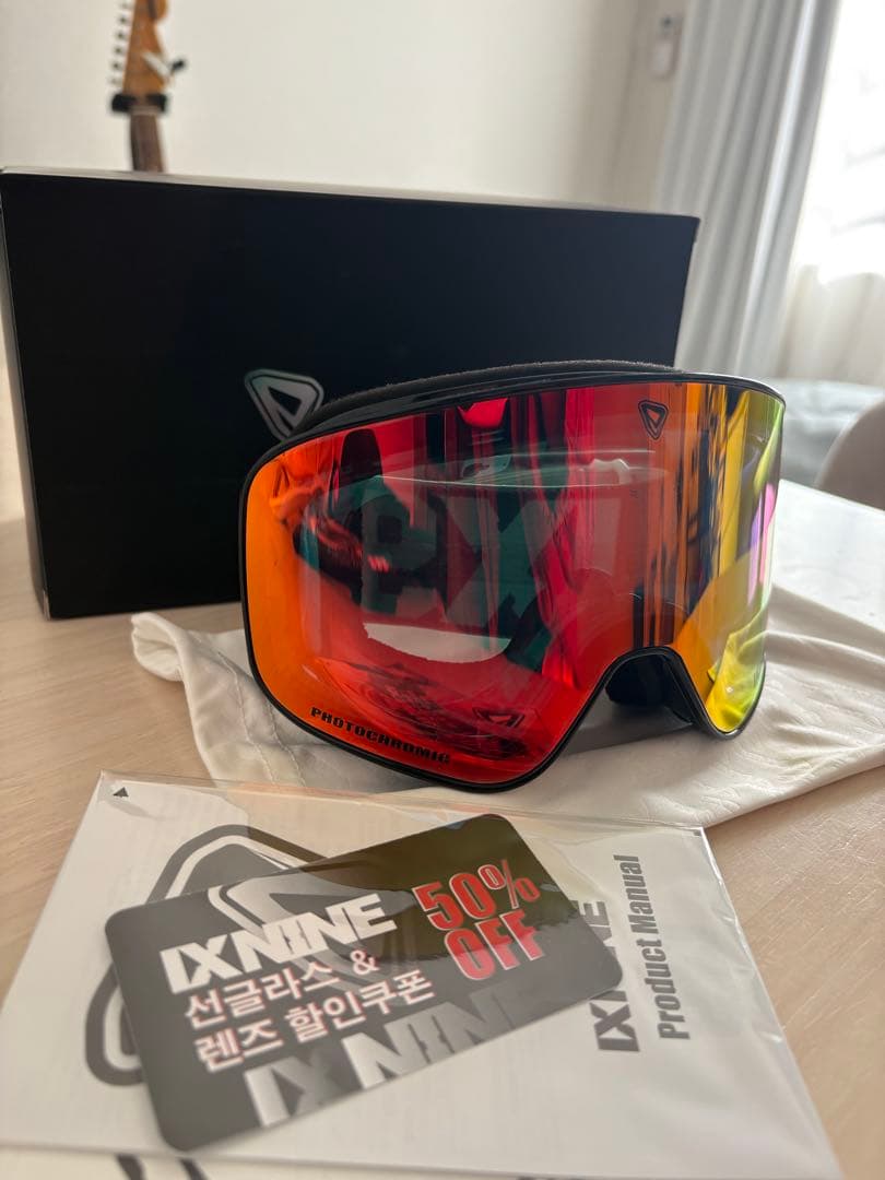 スキー・スノーボードアクセサリー IXNINE IX3PRO Moon PhotoChromic