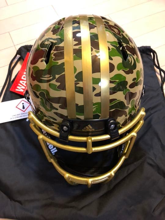新品未使用 adidas RIDDELL X BAPE HELMET 値引