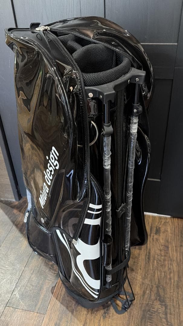 新品 タグ付き Miura design キャディバッグ ブラック
