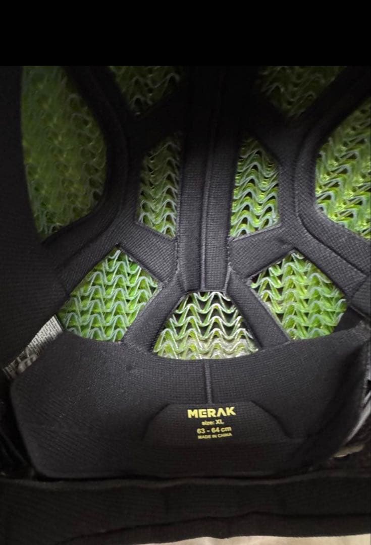 最上位モデル　定価49500円　anon. Merak WAVECELヘルメット