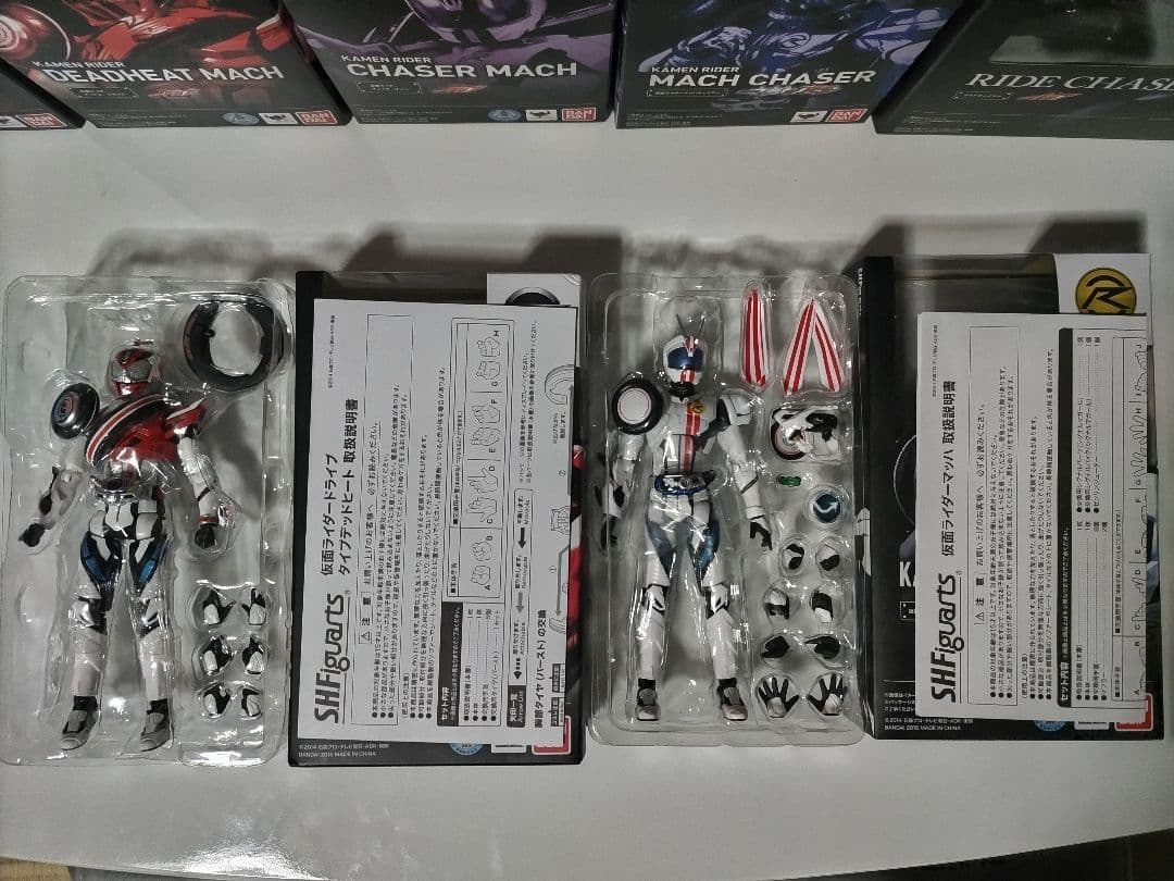 S.H.Figuarts 仮面ライダードライブ　マッハ　チェイサー　まとめ　×9