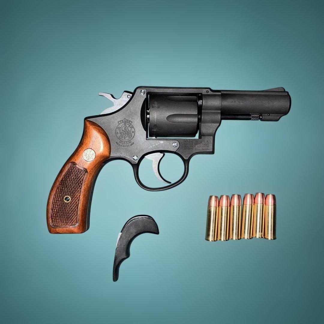 マルシン m10 3インチ ブラックHW 木製グリップ 付属品あり