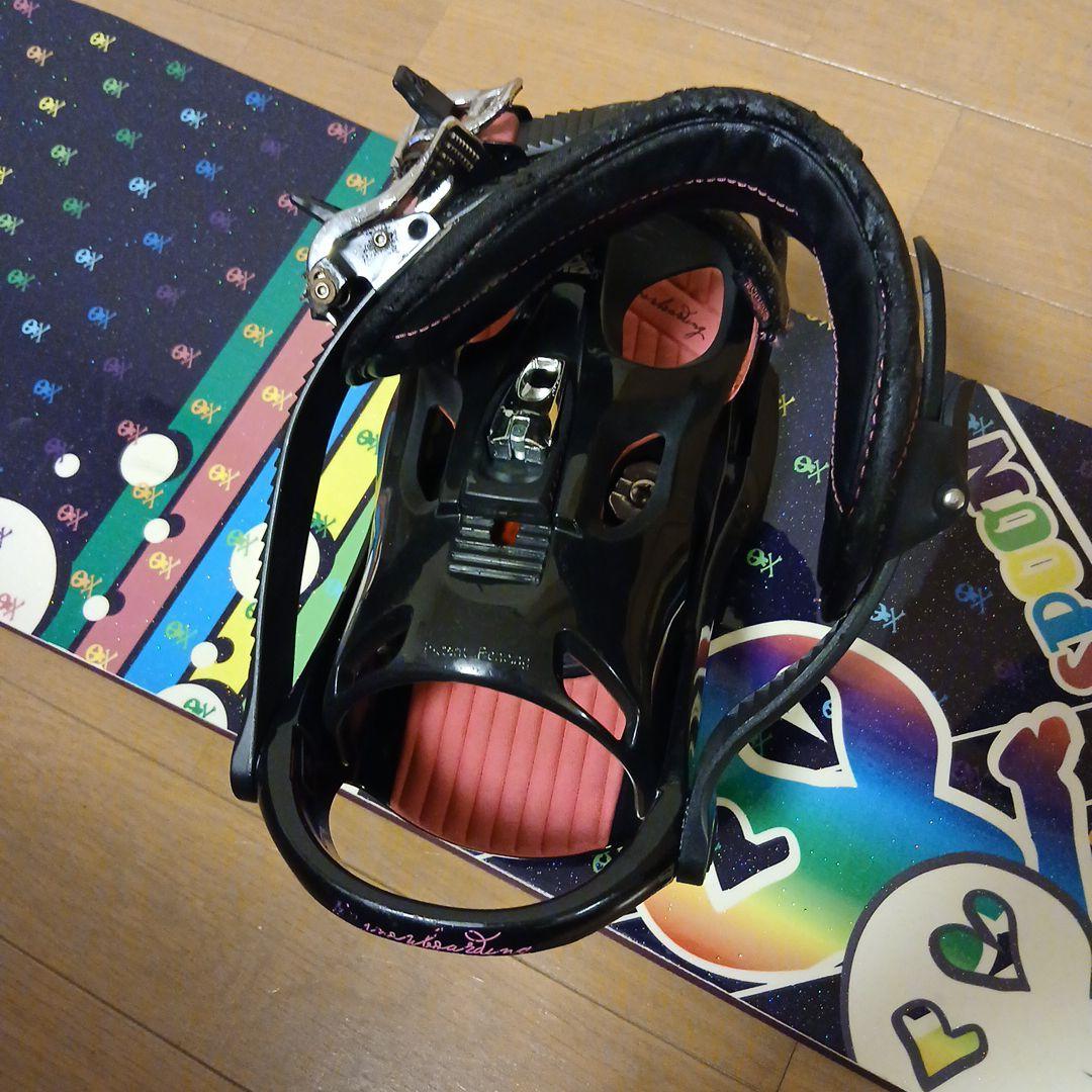 スノーボードSPOON & K2 ビンディング　セット　１３７cm送料込み