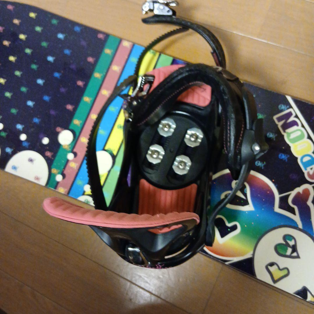 スノーボードSPOON & K2 ビンディング　セット　１３７cm送料込み