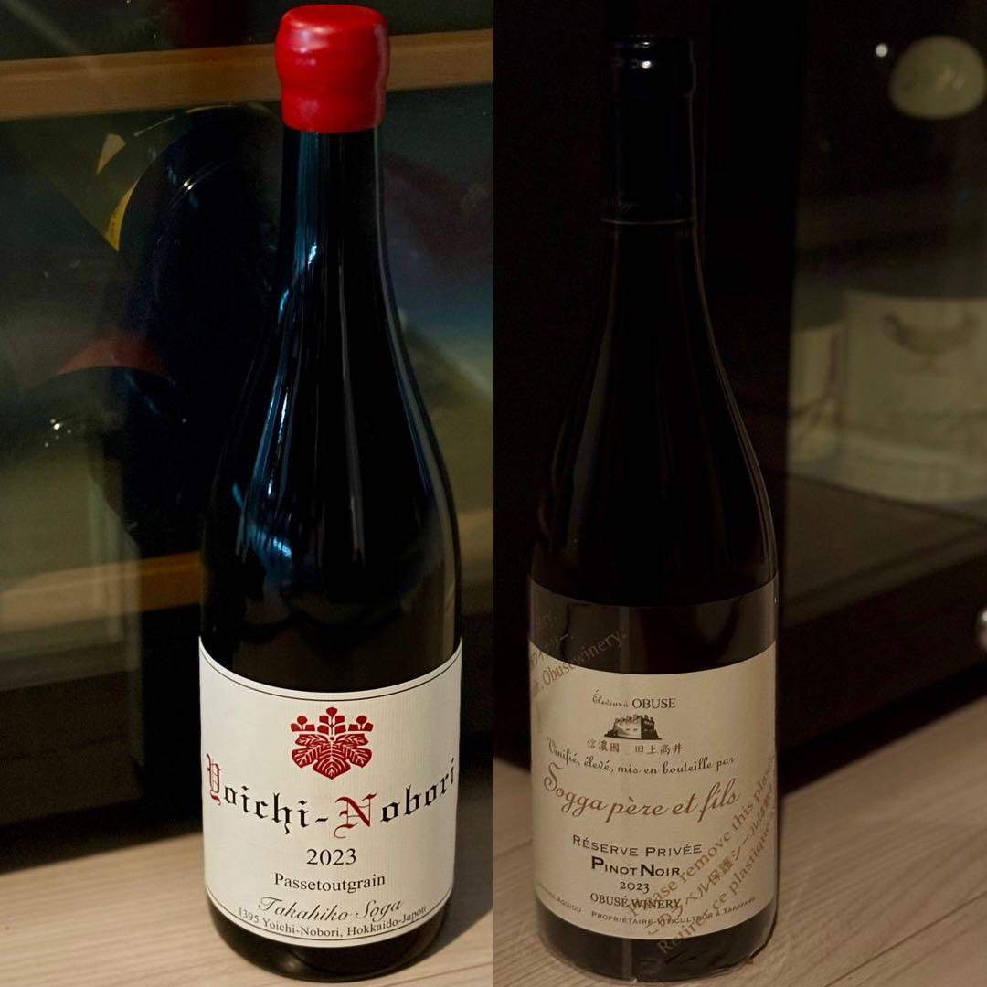 タカヒコ パストゥグラン と 小布施 ピノノワール