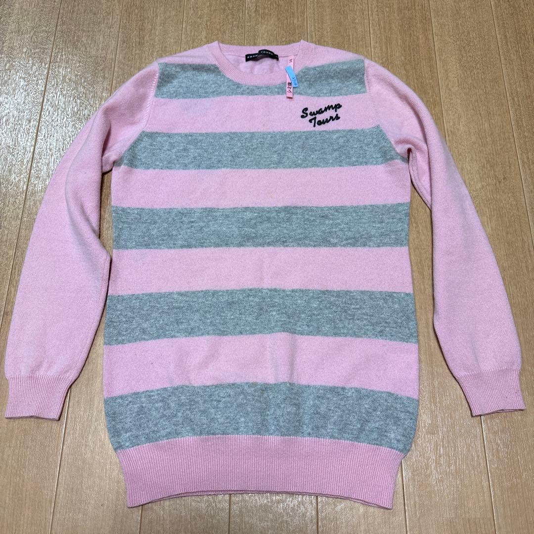 Swamp Tours ストライプセーター