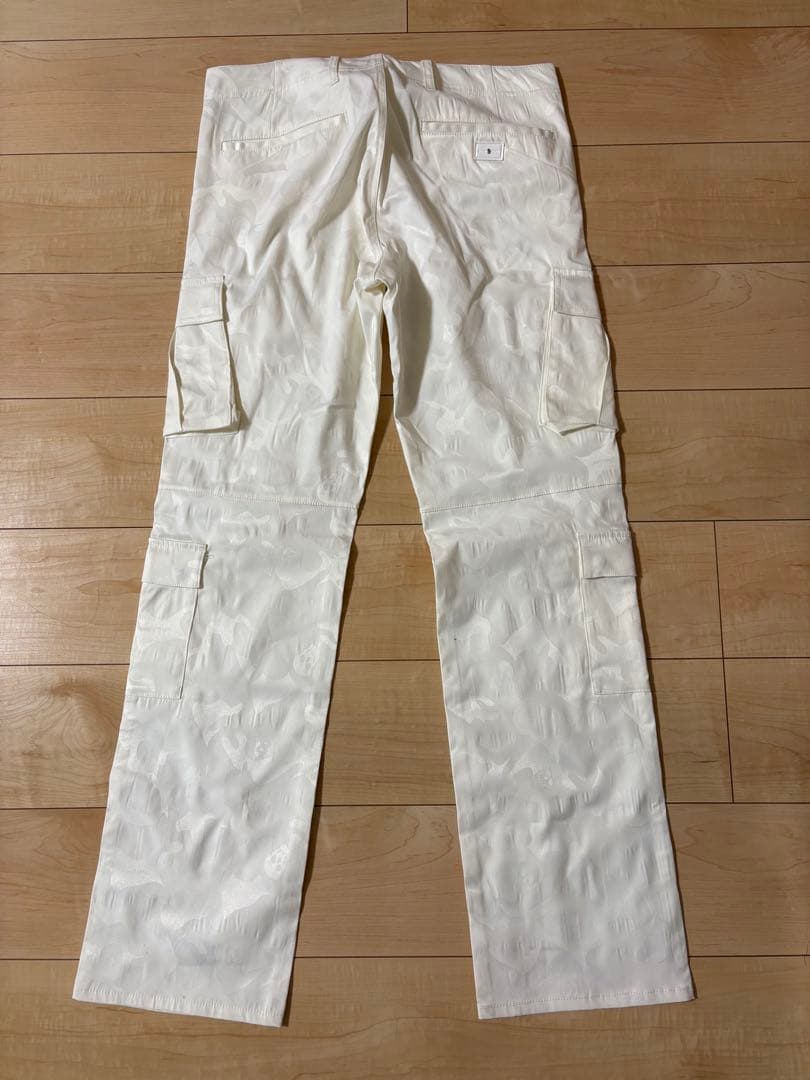 MARK & LONA ホワイト カーゴパンツ 30