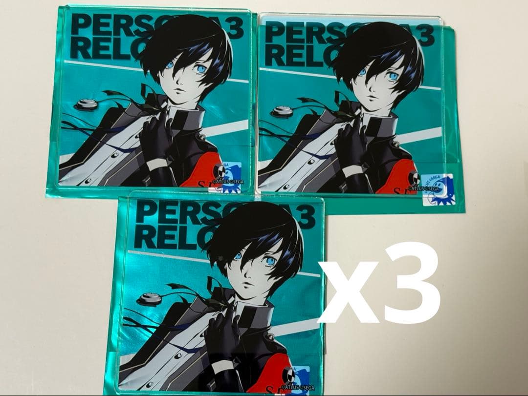 ペルソナ３ リロード アニマックスカフェ アクリルコースタースタンド 主人公